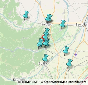 Mappa Via Drago, 12039 Verzuolo CN, Italia (5.73143)