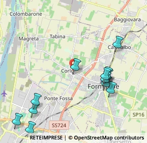 Mappa Via Tirelli, 41043 Formigine MO, Italia (2.415)