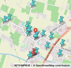 Mappa Via Tirelli, 41043 Formigine MO, Italia (0.53)