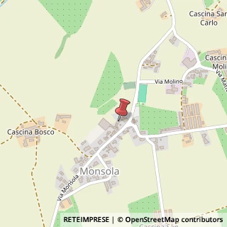 Mappa Via Monsola, 79/A, 12020 Villafalletto, Cuneo (Piemonte)