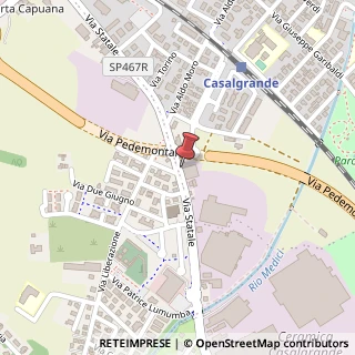 Mappa Via Statale, 37, 42013 Casalgrande, Reggio nell'Emilia (Emilia Romagna)