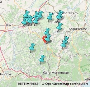 Mappa Strada valle Bormida, 12074 Cortemilia CN, Italia (13.65333)