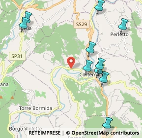 Mappa Strada valle Bormida, 12074 Cortemilia CN, Italia (2.58727)
