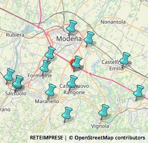 Mappa Str. Cavedole, 41126 Portile MO, Italia (9.14571)