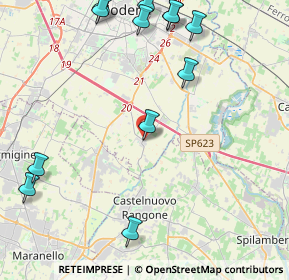 Mappa Str. Cavedole, 41126 Portile MO, Italia (5.81538)