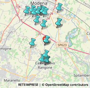 Mappa Str. Cavedole, 41126 Portile MO, Italia (3.849)