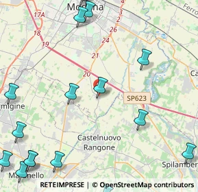 Mappa Str. Cavedole, 41126 Portile MO, Italia (6.74222)