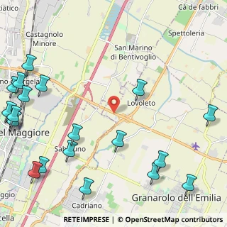 Mappa Strada Provinciale, 40057 Castel Maggiore BO, Italia (3.328)