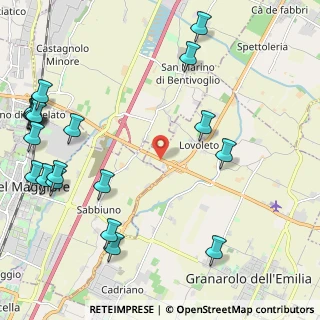 Mappa Strada Provinciale, 40057 Castel Maggiore BO, Italia (3.055)