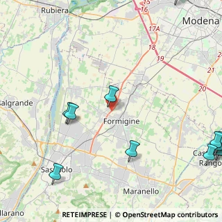 Mappa Via Modena - Sassuolo, 41043 Formigine MO, Italia (7.185)