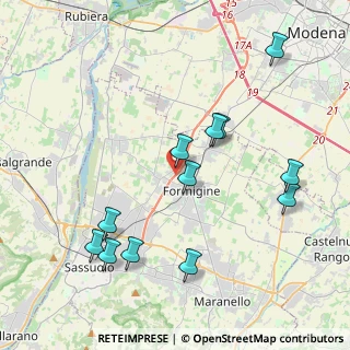 Mappa Via Modena - Sassuolo, 41043 Formigine MO, Italia (4.36)