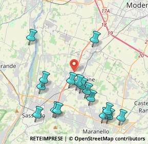 Mappa Via Modena - Sassuolo, 41043 Formigine MO, Italia (4.615)