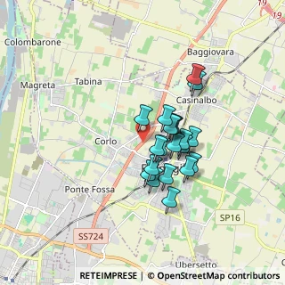 Mappa Via Modena - Sassuolo, 41043 Formigine MO, Italia (1.281)