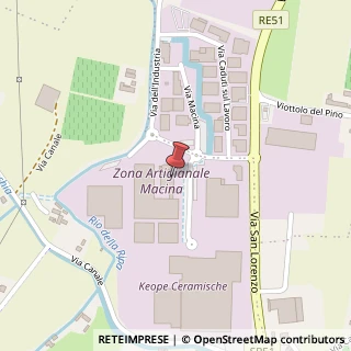 Mappa Via Dell'Artigianato, 10, 42013 Casalgrande, Reggio nell'Emilia (Emilia Romagna)