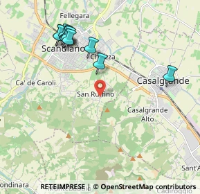Mappa Via Cà dei Caiti, 42019 Scandiano RE, Italia (2.23636)