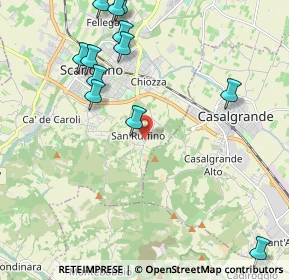 Mappa Via Cà dei Caiti, 42019 Scandiano RE, Italia (2.79)