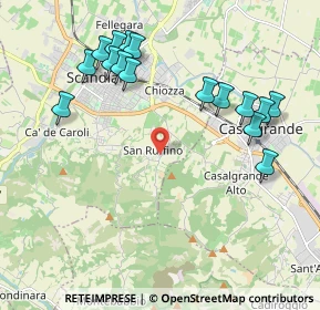 Mappa Via Cà dei Caiti, 42019 Scandiano RE, Italia (2.25125)