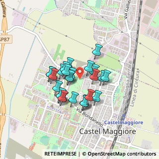 Mappa Via Vancini, 40013 Castel Maggiore BO, Italia (0.31481)