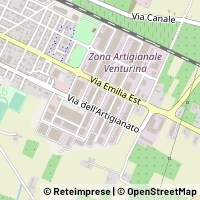 Kort Castelfranco Emilia