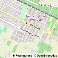 Mapa Castelfranco Emilia
