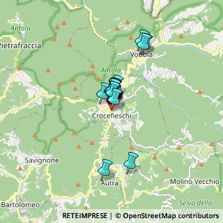 Mappa Via Vittorio Veneto, 16010 Crocefieschi GE, Italia (0.87727)