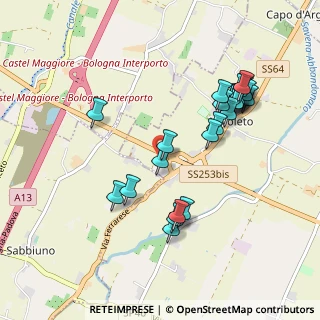 Mappa Via Salmi, 40057 Granarolo dell'Emilia BO, Italia (0.98333)