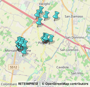 Mappa Str. Cavedole, 41126 Modena MO, Italia (1.73)