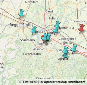 Mappa Via Mariano, 41043 Formigine MO, Italia (13.16091)