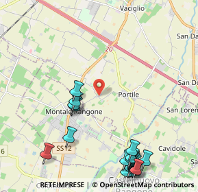 Mappa Strada S. Martino di Mugnano, 41051 Modena MO, Italia (2.8765)