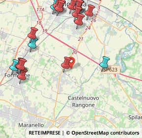 Mappa Strada S. Martino di Mugnano, 41051 Modena MO, Italia (5.446)