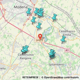Mappa Strada Vignolese, 41126 Modena MO, Italia (4.65438)