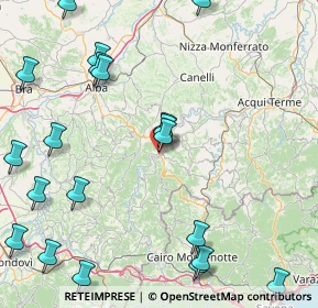 Mappa 12074 Cortemilia CN, Italia (23.036)