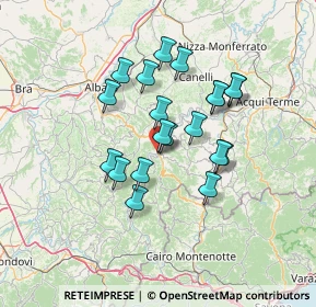 Mappa 12074 Cortemilia CN, Italia (11.358)