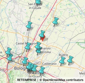 Mappa Via Scuole, 40057 Granarolo dell'Emilia BO, Italia (10.45632)
