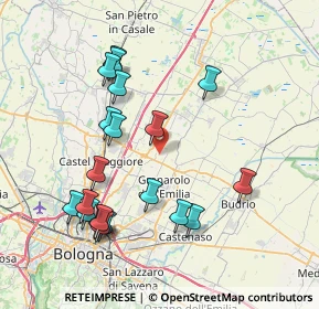 Mappa Via Scuole, 40057 Granarolo dell'Emilia BO, Italia (8.295)