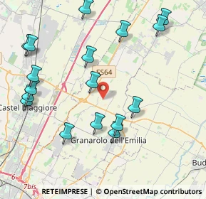 Mappa Via Scuole, 40057 Granarolo dell'Emilia BO, Italia (4.76882)