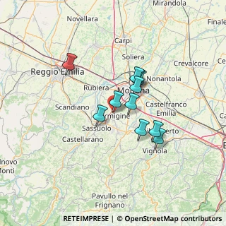 Mappa Via S. Giacomo, 41043 Formigine MO, Italia (10.03818)