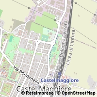 Mapa Castel Maggiore