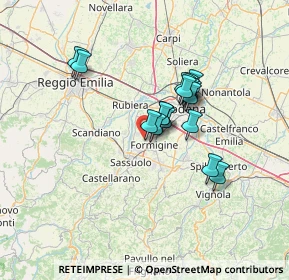 Mappa Via Antonio Meucci, 41043 Formigine MO, Italia (10.27529)