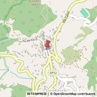 Mappa Via XX Settembre, 28, 16010 Crocefieschi, Genova (Liguria)
