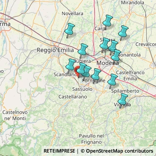 Mappa Via Macina, 42013 Casalgrande RE, Italia (13.83154)