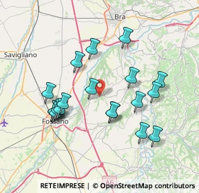 Mappa SP 45, 12062 Cherasco CN (7.20684)