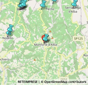 Mappa Via Ospedale s, 12065 Monforte d'Alba CN, Italia (3.06214)