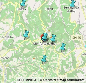 Mappa Via Ospedale s, 12065 Monforte d'Alba CN, Italia (2.06091)