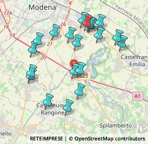 Mappa Str. Gherbella, 41126 San Donnino MO, Italia (4.021)