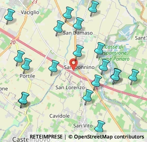 Mappa Str. Gherbella, 41126 San Donnino MO, Italia (2.5295)