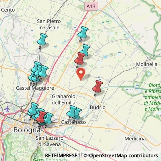 Mappa Via Luzzo, 40054 Budrio BO, Italia (10.3705)