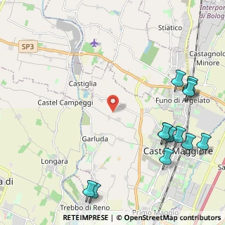 Mappa Via Passo Pioppe, 40013 Castel Maggiore BO, Italia (2.94077)