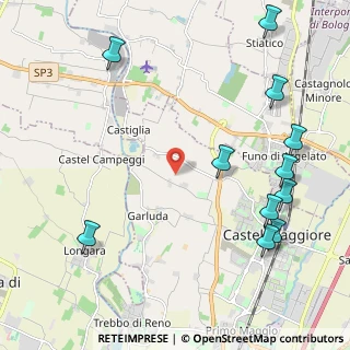 Mappa Via Passo Pioppe, 40013 Castel Maggiore BO, Italia (2.81455)