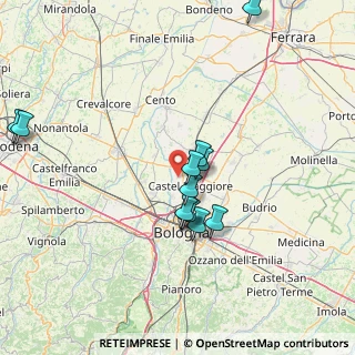 Mappa Via Passo Pioppe, 40013 Castel Maggiore BO, Italia (16.41846)